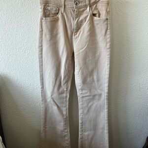 Women's Cream Jeans